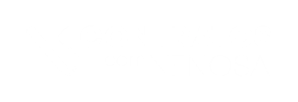 Logo Contratos com venosa branco